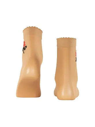 FALKE | Socquettes PASSIONATE 20 DEN noir | beige